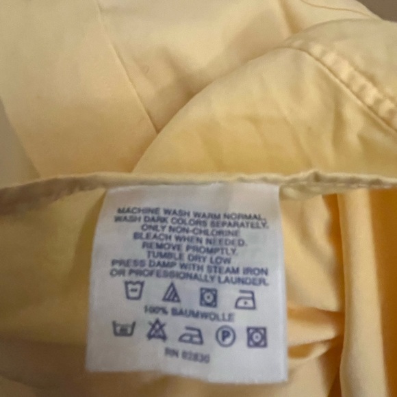 Lands End men’s button down long sleeve dress shirt - Picture 6 of 7